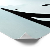 AI muzieknoten Poster (Hoek)