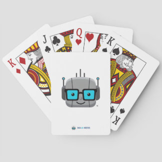 AI Nerd Playing Cards: Deal with Intelligence Pokerkaarten