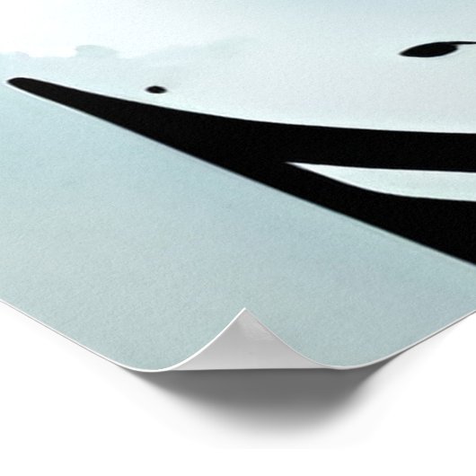 AI notes musicales Poster (Coin)