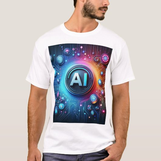 AI-ontwerp T-shirt (Voorkant)