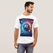 AI-ontwerp T-shirt (Voorkant volledig)