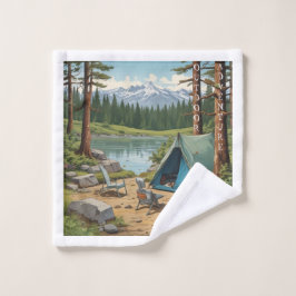 AI Outdoor Adventure Wash Cloth Washandje