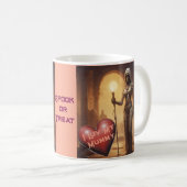 AI Parlé ou traiter I Luv Ma Mug maman (Devant droit)