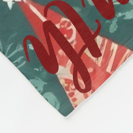 AI Peace Love Joy Chaleureuse Couverture d'arbre d (Coin)