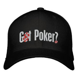 Ai Poker Brodé Casquette De Baseball