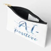 AI-positieve tekstillustratie Etui (Open)
