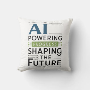 AI Power Progress – De toekomst vormgeven Kussen