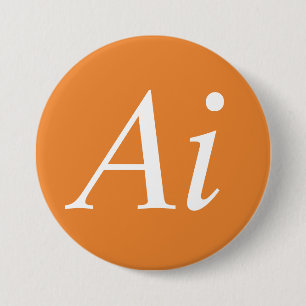 Ai   ronde button 7,6 cm