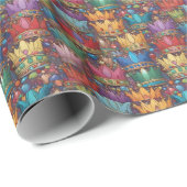 AI Royal Wrapping Paper Cadeaupapier (Rol Hoek)