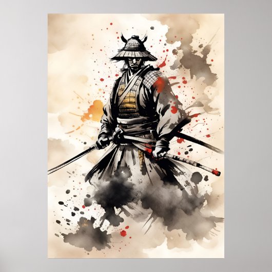 AI Samurai Poster (Voorkant)