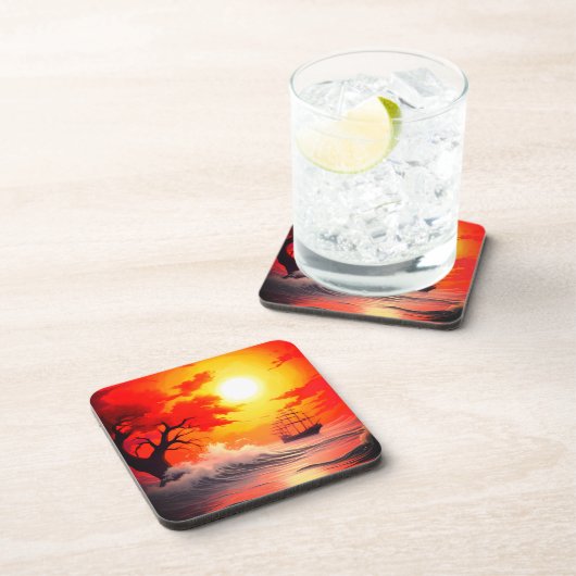 AI-schip Bier Onderzetter (Rechterzijde)