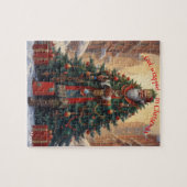 AI se faire envelopper dans le puzzle de Noël (Horizontal)