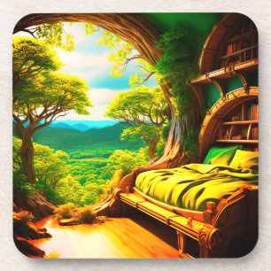 AI Slaapkamer Bier Onderzetter