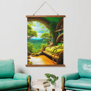 AI Slaapkamer Hangend Wandkleed