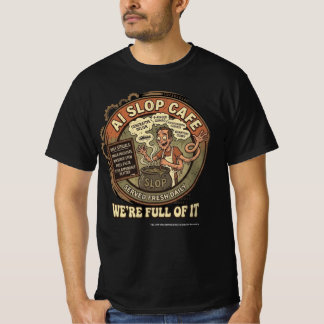 AI Slop Café T-shirt