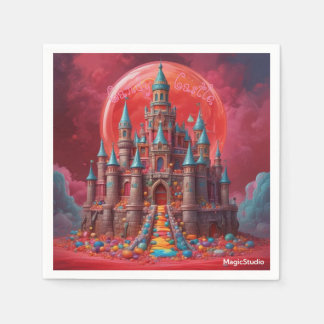 AI Snoep Castle Napkins Servet