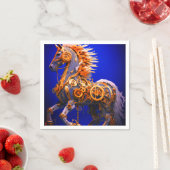 Ai Steampunk Paard Servet (Insitu)
