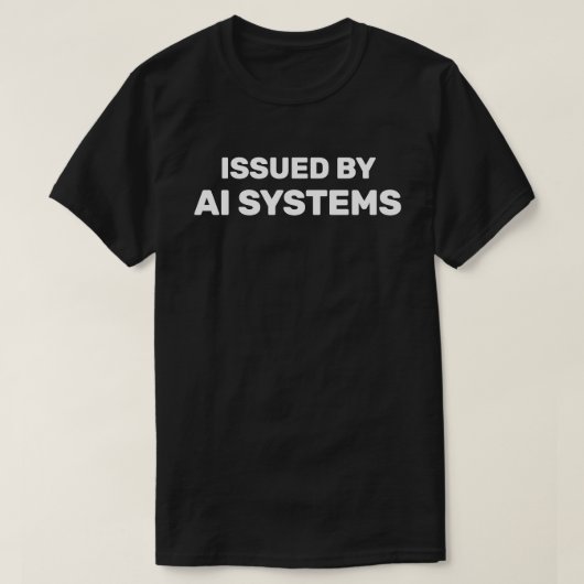 AI Systems™ T-Shirt (Design devant)