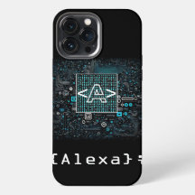 Ai - Technologie - Codeermonogram - letter A Hoesj