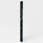 Ai - Technologie - Codeermonogram - Letter K iPhone Hoesje (Rechterkant)