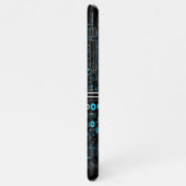 Ai - Technologie - Codeermonogram - Letter K iPhone Hoesje (Linkerkant)