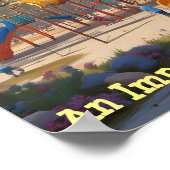 AI Téléchargeable Playground Etiquette Vie Poster (Coin)