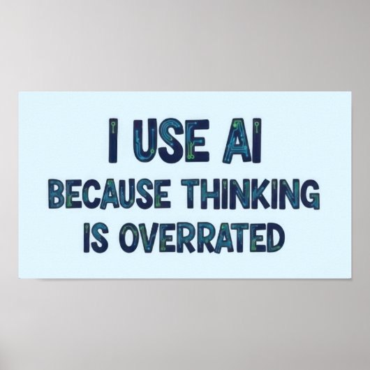 AI Text Poster (Voorkant)