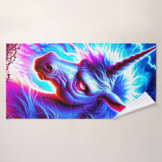 Ai Unicorn (Serviette de bain)