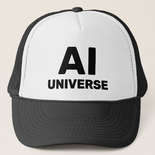AI Universe™ Trucker Hat Trucker Pet (Voorkant)