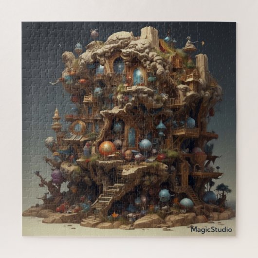 AI-verhaalpuzzel Legpuzzel (Verticaal)