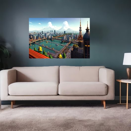 Ai voit comment Tokyo ressemble | AI Art Poster
