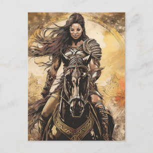 AI Warrior Briefkaart