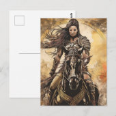 AI Warrior Briefkaart (Voorkant / Achterkant)