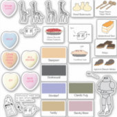 AI Weirdness collectie Sticker (Voorkant)