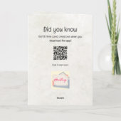 AI-Wenskaart Kaart (Achterkant)