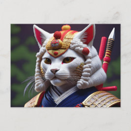 AI Yarn Cat Briefkaart