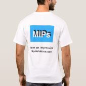 AIBN, laten we iets beginnen! T-shirt (Achterkant)