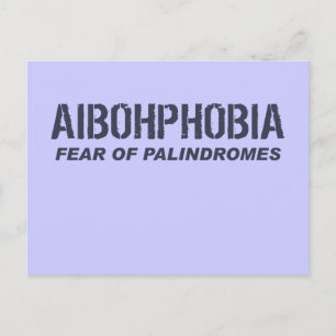 AIBOHFOBIA BRIEFKAART