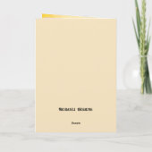 Aïd Moubarak - Carte de fête de l'Aïd du coucher d (Dos)