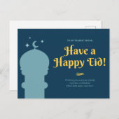 Aïd Moubarak Ciel du soir - Carte postale (Devant / Derrière)