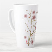 Aïd Moubarak Latte Mug - Lame de soleil esthétique (Angle gauche)