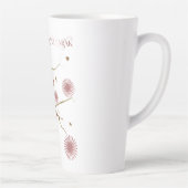 Aïd Moubarak Latte Mug - Lame de soleil esthétique (Droite)