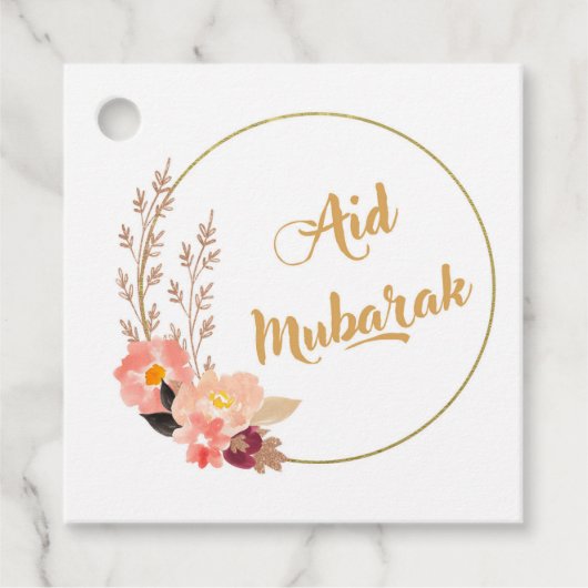 Aid Mubarak Bedankjes Labels