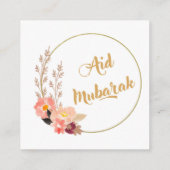 Aid Mubarak Informatiekaartje (Achterkant)