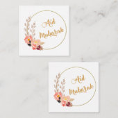 Aid Mubarak Informatiekaartje (Voorkant / Achterkant)