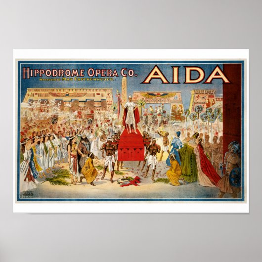 Aida Opera poster 1898 (Devant)