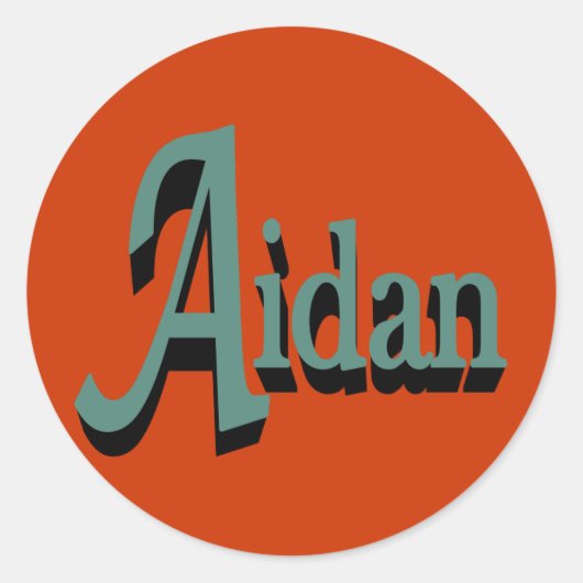 Aidan Stickers (Voorkant)