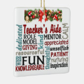 ****AIDE DE L'ENSEIGNANT**** ORNEMENT DE NOËL (Droite)