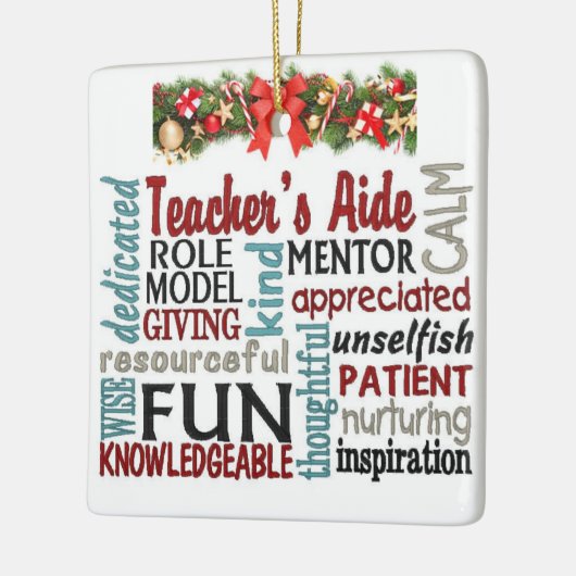 ****AIDE DE L'ENSEIGNANT**** ORNEMENT DE NOËL (Gauche)