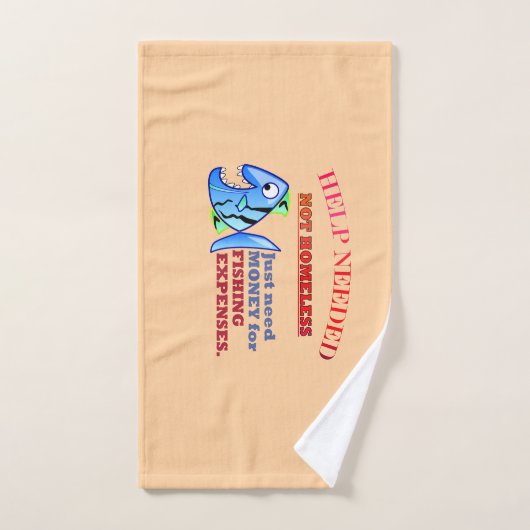 AIDE NÉCESSAIRE. (Serviette à main)